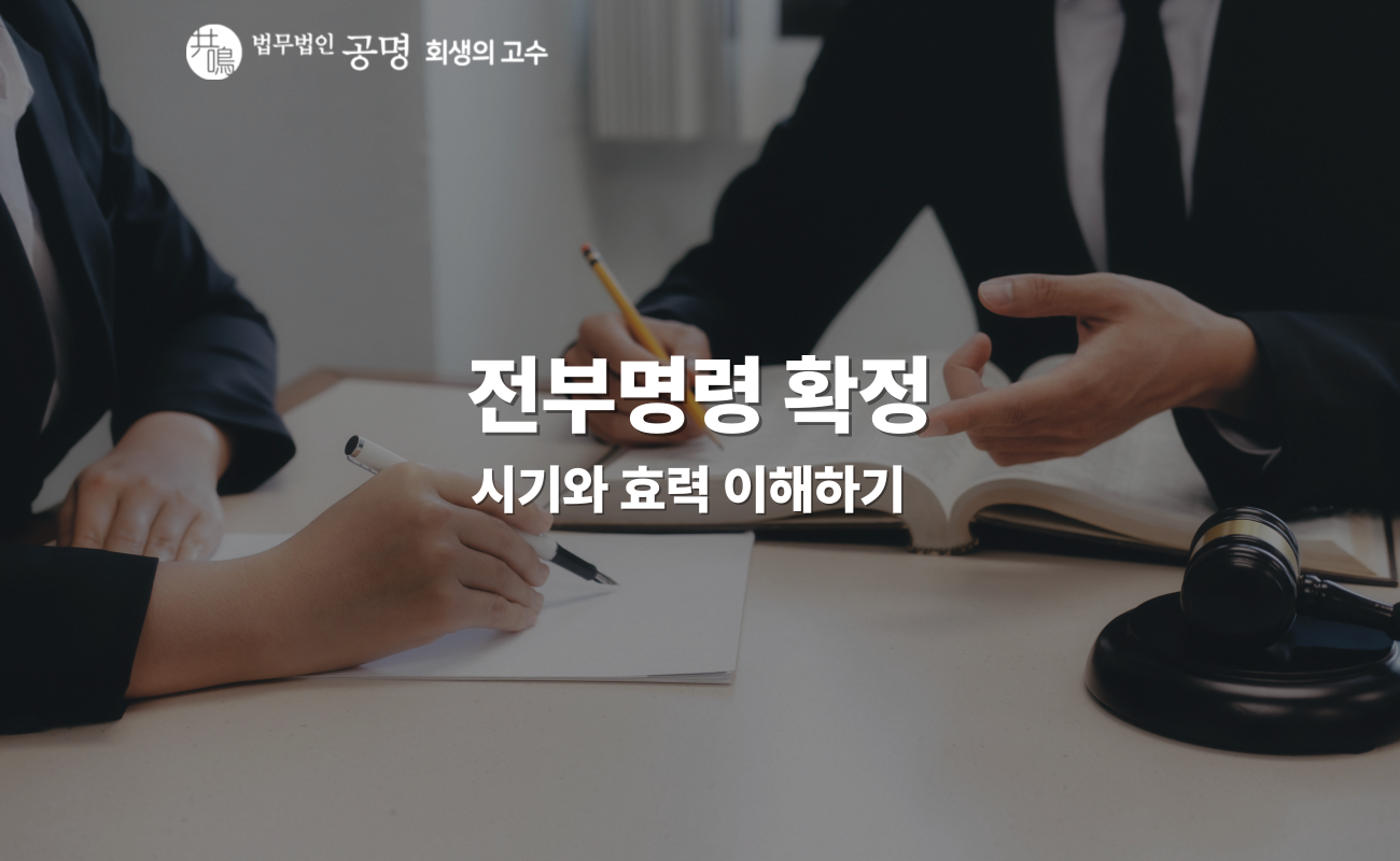 전부명령 확정, 언제 효력이 발생할까? 절차부터 효력까지 총정리
